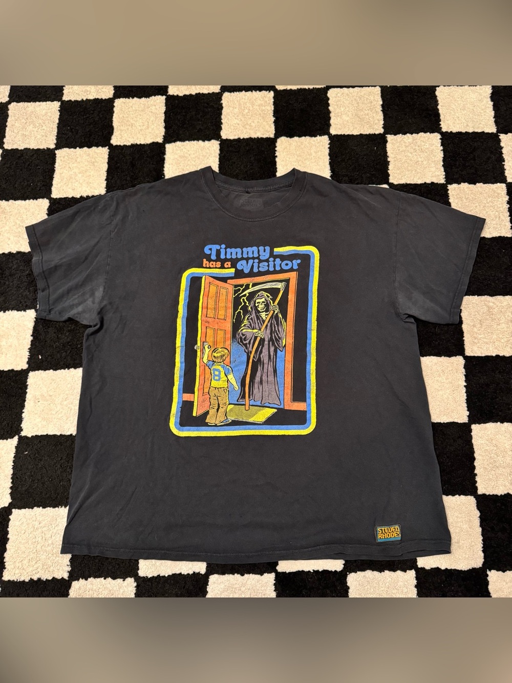 Steven Rhodes “Timmy Has A Visitor” Men’s T- Shirt Size XL